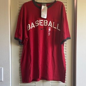 Nike Red Men's T-Shirt